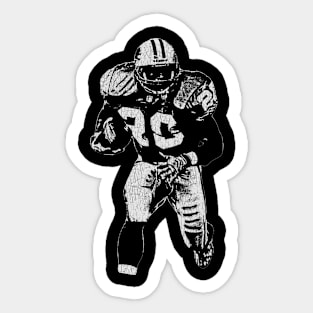 Barry Sanders Vintage Sticker
